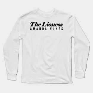 The Lioness Amanda Nunes Long Sleeve T-Shirt